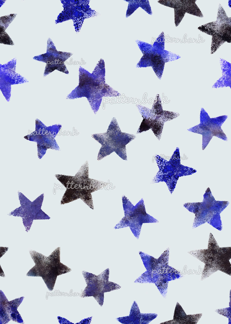 Distressed Stars by Katerina Gri Seamless Repeat Royalty-Free Stock ...