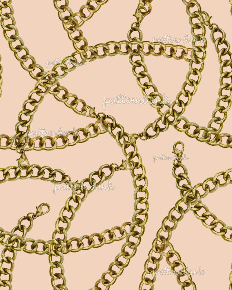 Gold Chains by Michal Gorelick Seamless Repeat Royalty-Free Stock ...