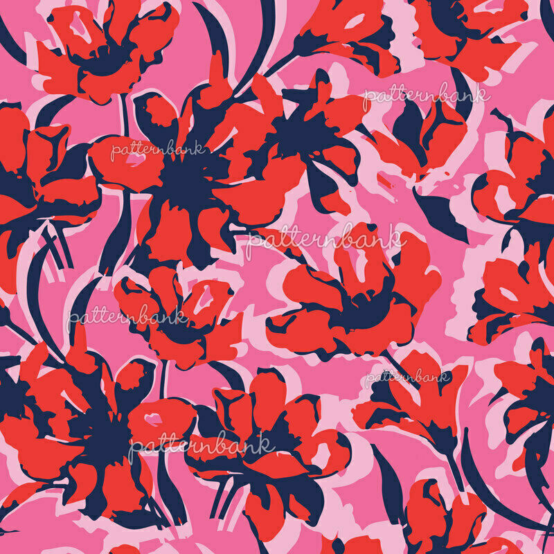 Olga by Dorota Kmiecik Seamless Repeat Vector Royalty-Free Stock ...